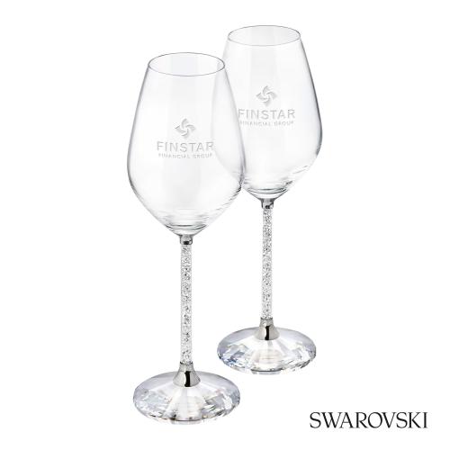 Drinkware - Barware - Wine Glasses - Swarovski&reg; Crystalline Wine Glasses (Set of 2)