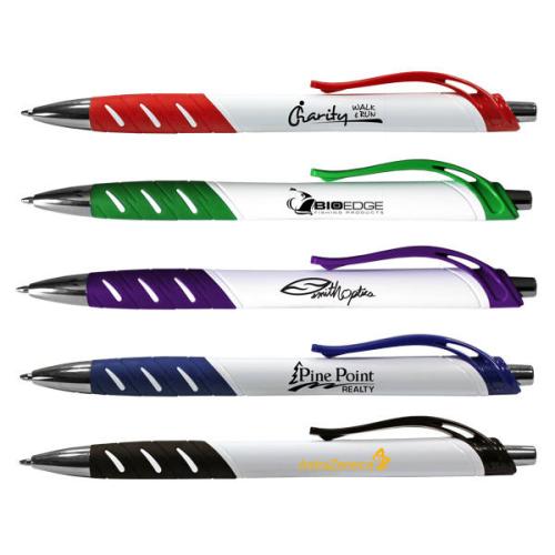 Occasions - Charity & Walk-a-Thons - Grippero Chrome Accent Click Pen