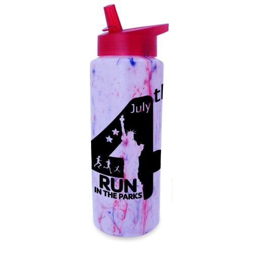 Drinkware - Sports Bottles - ConfettiSwig 32oz Fun Burst Bottle w/ Straw