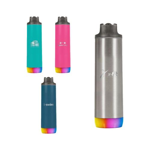 Drinkware - Sports Bottles - HidrateSpark® 21 oz. PRO with Straw Lid, Laser, Premium