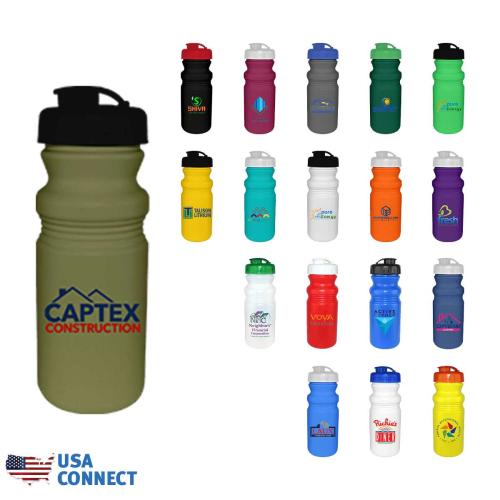 Drinkware - Sports Bottles - CycliFlow 20oz Personalized Sports Bottle