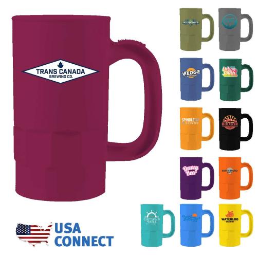 Drinkware - Barware - Beer Glasses & Stiens - SteinGrip 14oz Vibrant Beer Mug