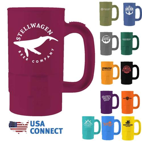 Gripit 14oz Thumb-Grip Beer Stein
