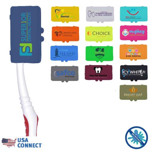Occasions - Breast Cancer Awareness - MicroHalt™ Toothbrush Cover, Full Color Digital - USA Connect