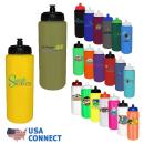 QuenchMate 32oz Bold Logo Sports Bottle
