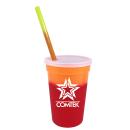 Orange to Tropical Red