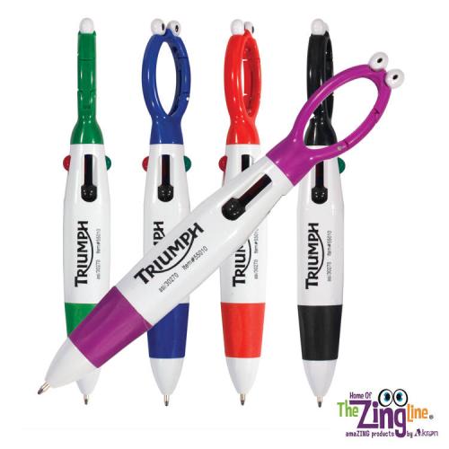 Pens & Writing - 4-Color Carabiner Fun