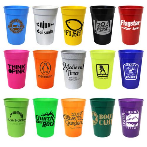 Drinkware - Made in the USA - SmoothSip 17oz Durable Stadium Cup