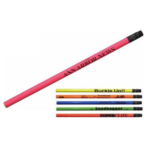 Pens & Writing - Pencils - BlazeLine Fluorescent Wood Pencil Set