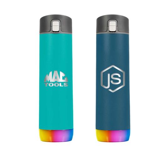 Drinkware - Sports Bottles - HidrateSpark® 21 oz. PRO with Chug Lid, Laser, Premium