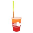 Orange to Tropical Red