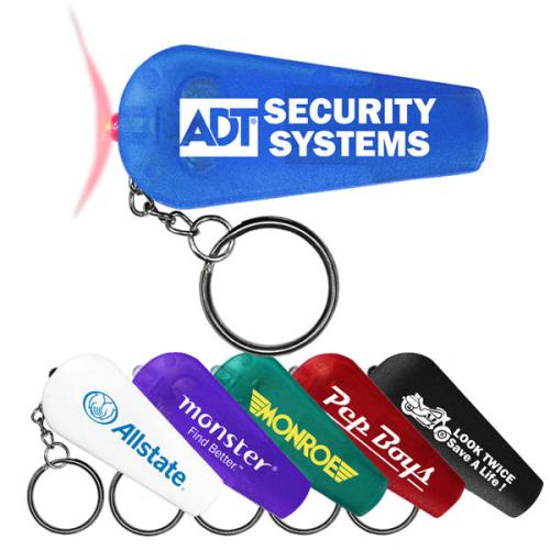 Auto & Tools - Flashlights - BlazeGuard Key-Light Whistle Combo