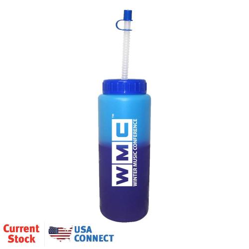 Drinkware - Color Changing - Mood™ 32 oz. Sports Bottle with Flexible Straw