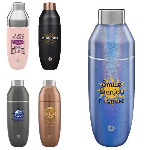 Drinkware - Barware - Snowfox® 24 oz. Cocktail Shaker, Full Digital Color