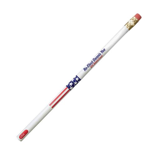 Pens & Writing - Pencils - Patriotic StarStripe Pencil - Bold & Reliable
