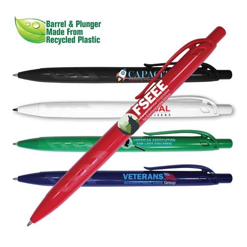 Pens & Writing - EcoScribe Recycled Click Pen â Full Color