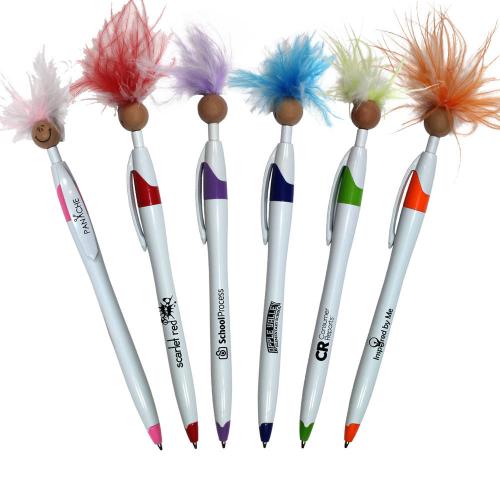 Occasions - Breast Cancer Awareness - ZingSmiles Medium Tone Fun Pen