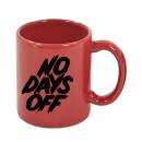 RadiantRed 11oz Ceramic Coffee Mug