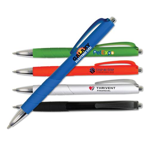 Pens & Writing - ErgoGrip Chrome Accent Click Pen
