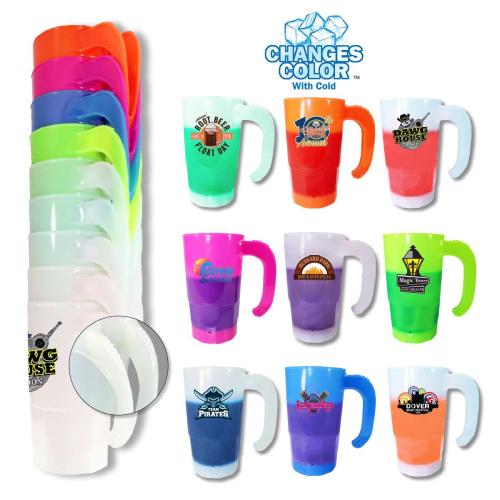 Drinkware - Barware - Beer Glasses & Stiens - Mood™ 20 oz. Stackable Beer Stein (1 Side), Full Color Digital