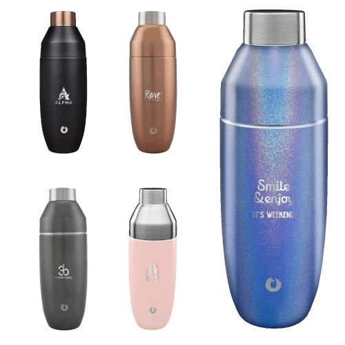 Drinkware - Barware - Snowfox® 24 oz. Cocktail Shaker, Laser, Standard