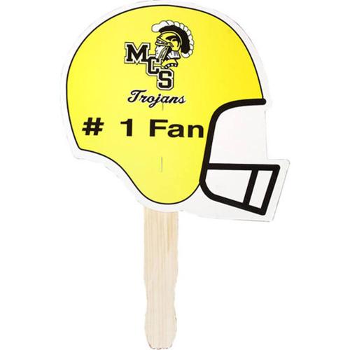 Toys & Novelties - HelmBreeze Helmet Hand Fan - 15pt Coated Stock