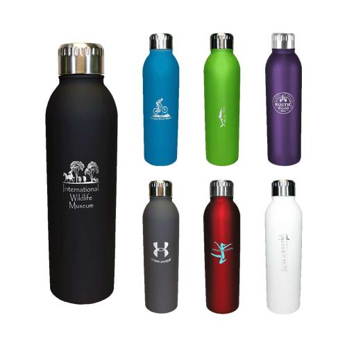 Drinkware - Tumblers - Halcyon® 17 oz. Deluxe Bottle, Laser Engraved, Small