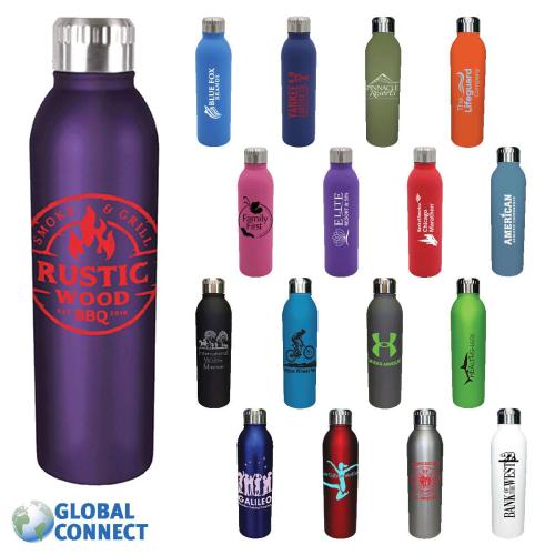 Drinkware - Tumblers - Halcyon® 17 oz. Deluxe Bottle, Global Connect