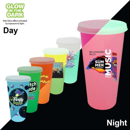 Drinkware - Made in the USA - GlowSip 26oz Luminous Tumbler