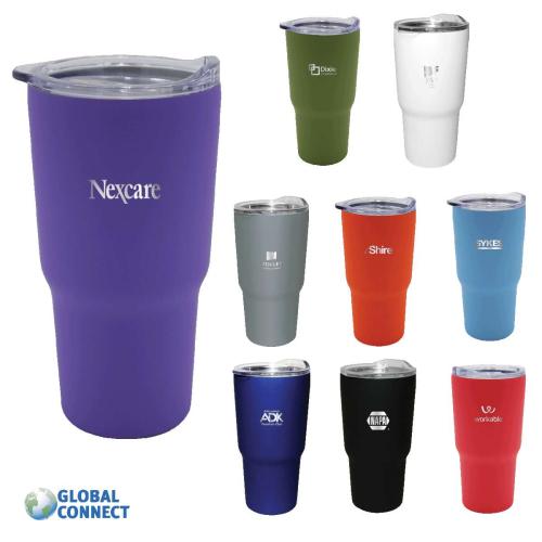 Drinkware - Tumblers - Halcyon® 20 oz. Tumbler, Global Connect - Laser Standard