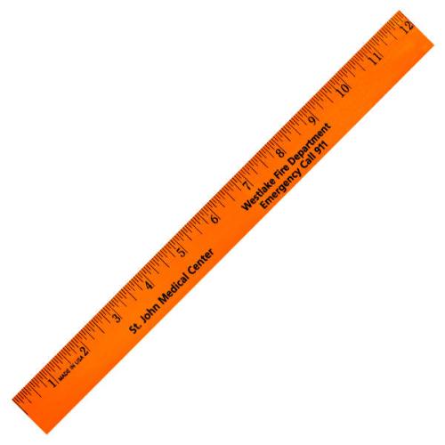 Auto & Tools - Rulers - GlowLine 12 FluoroWood Ruler
