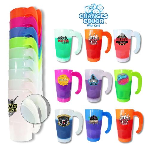 Drinkware - Barware - Beer Glasses & Stiens - Mood™ 20 oz. Stackable Beer Stein (2 Side), Full Color Digital