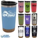 Halcyon&reg; 20 oz. Cork Bottom Tumbler - Global Connect