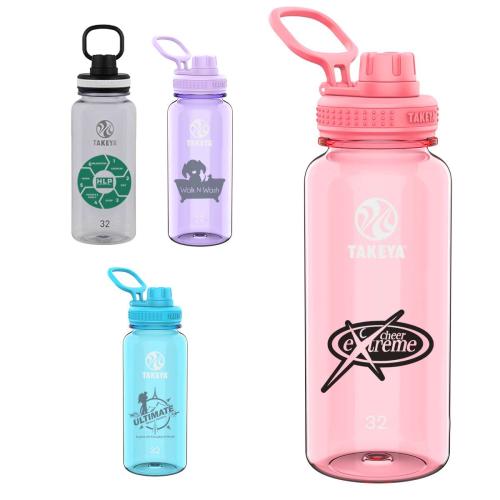 Drinkware - Metal Bottles - Takeya® 32 oz. Water Bottle With Spout Lid