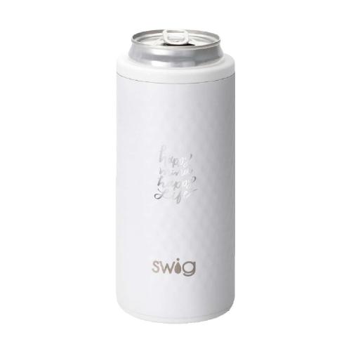 Drinkware - Can Cooler - Swig® 12 oz. Golf Partee Skinny Can Cooler, Laser, Standard