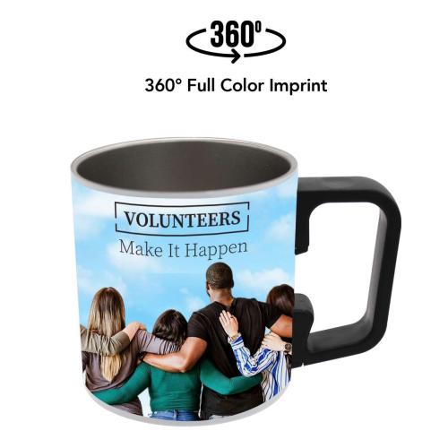 Drinkware - Mugs - Eclipso 15oz FullColor Imprint Steel Mug