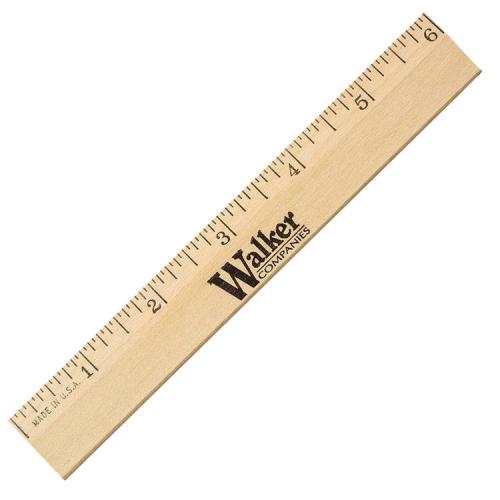Auto & Tools - Rulers - BevelClear 6 Executive Wood Ruler