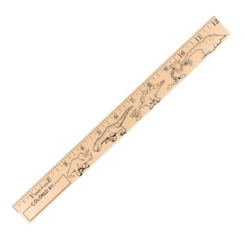 Auto & Tools - Rulers - DinoCraft Wooden Color Me Ruler