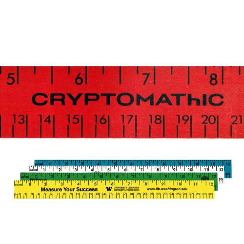 Auto & Tools - Rulers - MeasureMaster Colorful 12 Enamel Ruler