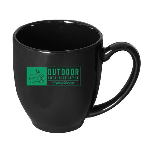 Drinkware - Made in the USA - SteamySip 16oz Black Ceramic Mug
