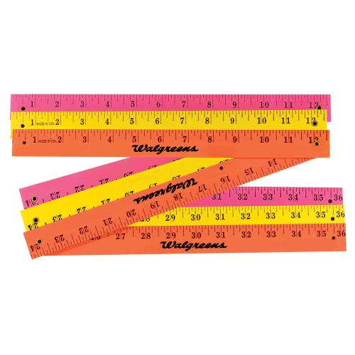 Auto & Tools - Rulers - GlowFold Tri-Measure Yardstick