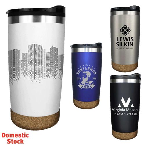 Drinkware - Tumblers - Halcyon® 20 oz. Cork Bottom Tumbler