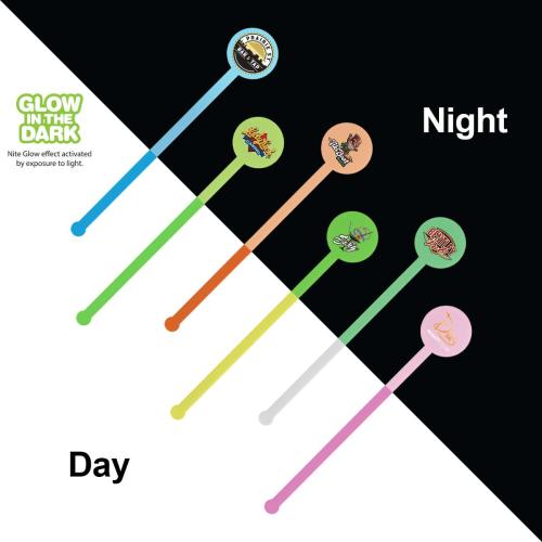 Occasions - St Patrick's Day - GlowMingle 6 Reusable Party Stirrer