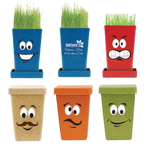 Occasions - Earth Day - EcoSmile Biodegradable Planter Set