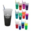 Mood&trade; 26 oz. Tumbler with Lid and Straw