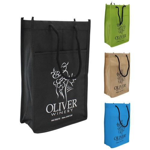 Bags - Tote Bags - VinoDuo Deluxe Wine Carrier