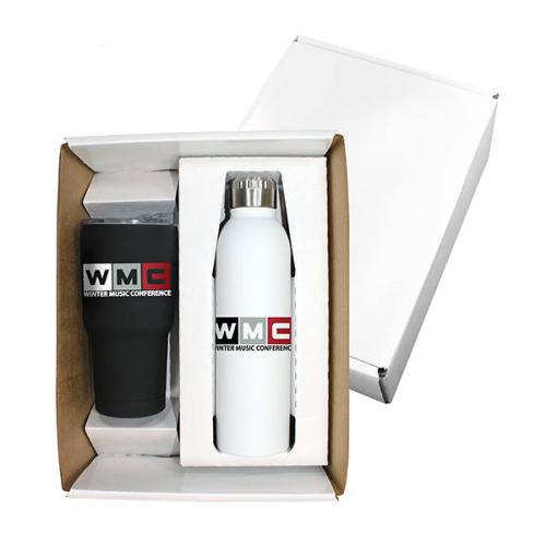 Drinkware - Sports Bottles - Halcyon® Tumbler & Deluxe Bottle Gift Set, Full Color Digital