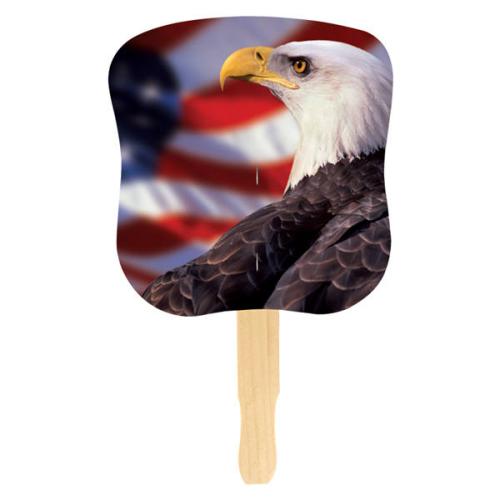 Toys & Novelties - PatriotWing Hand Fan - Bald Eagle Glory