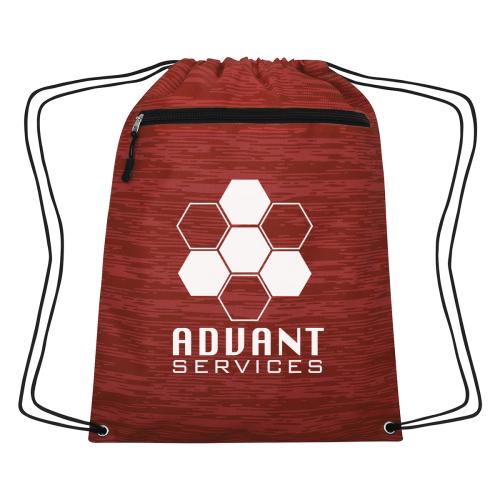 Bags - Drawstring Bags - Nylon & Polyester - ZippaDraw Sport Pack - 600D Poly Drawstring
