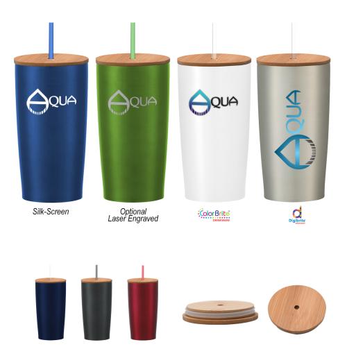 Drinkware - Tumblers - BambooChill 20oz Stainless Steel Tumbler